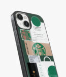 Starbucks Coffee Receipt Glass iPhone Case