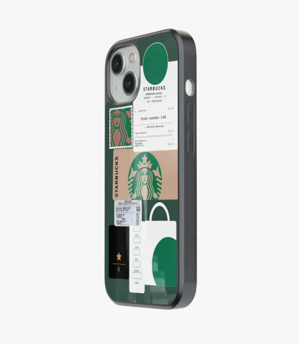 Starbucks Coffee Receipt Glass iPhone Case - Image 4