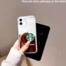 Starbucks Floating Coffee Liquid iPhone Case