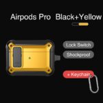 Armor with Lock Button Case for Apple AirPods 1