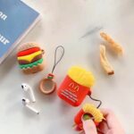 Burger & Fries Case Cover for Apple AirPods 1