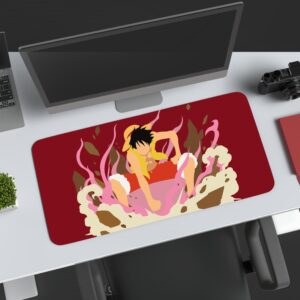 Shattered Pirate Red Desk Mat Gaming Mouse Pad