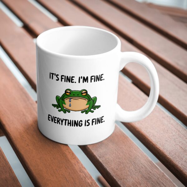 I am Fine Mug - 350 ML - Image 3