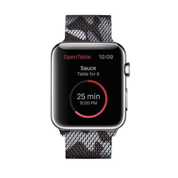 Camouflage Milanese Loop Strap For Apple Watch (42/44mm)