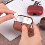 Classic Retro Leather Case Cover for Apple AirPods Pro 1