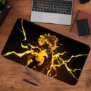 Zenitsu Agatsuma Desk Mat Gaming Mouse Pad