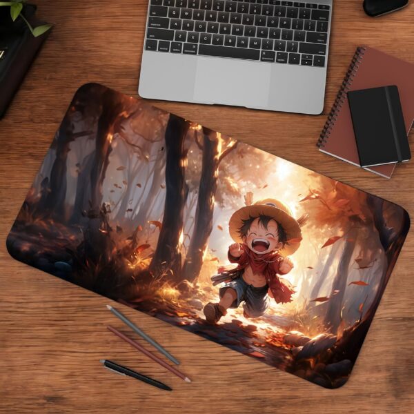 Chibi Luffy Desk Mat Gaming Mouse Pad