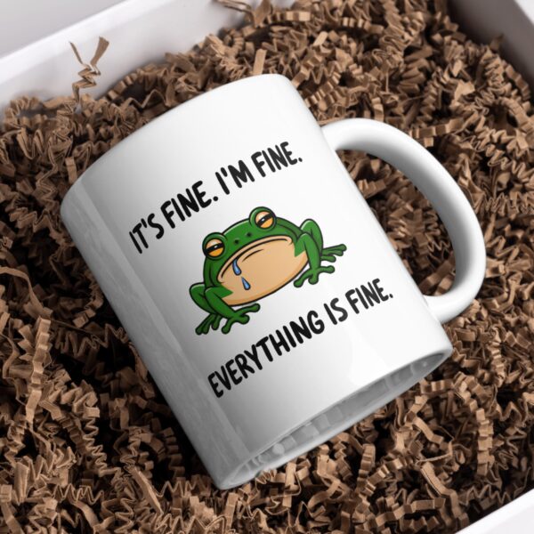 I am Fine Mug - 350 ML - Image 2