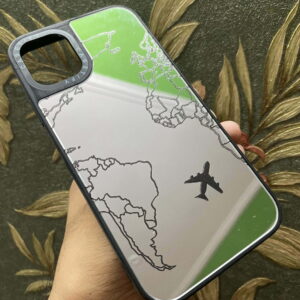 Mirror World Map iPhone Case