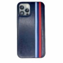 Premium Leather Stripes iPhone Case