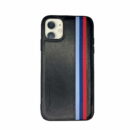 Premium Leather Stripes iPhone Case