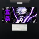 Lightning Gojo Desk Mat Gaming Mouse Pad