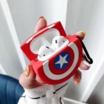 Captain America Shield Case Cover for Apple AirPods / AirPods 2 1