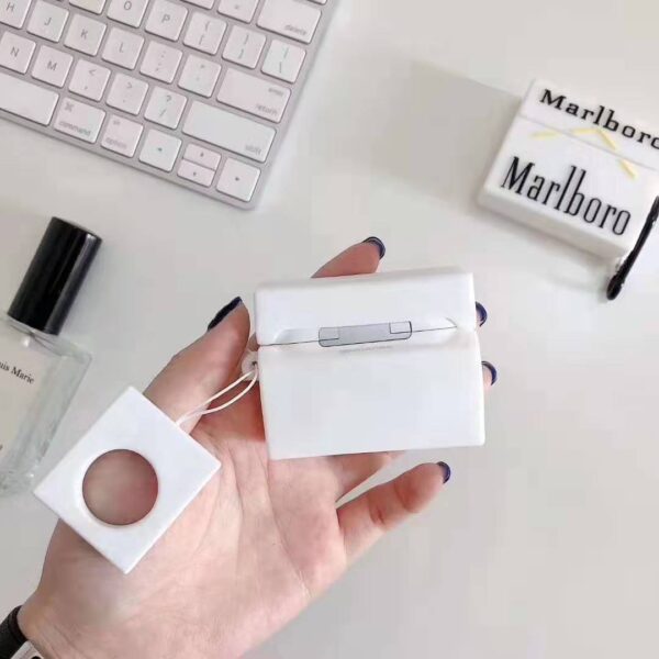 Marlboro Shaped Protective Case Cover for Apple AirPods Pro