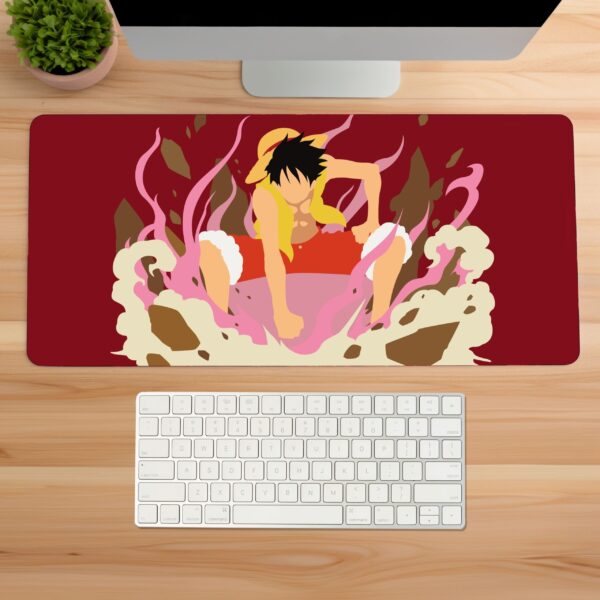 Shattered Pirate Red Desk Mat Gaming Mouse Pad