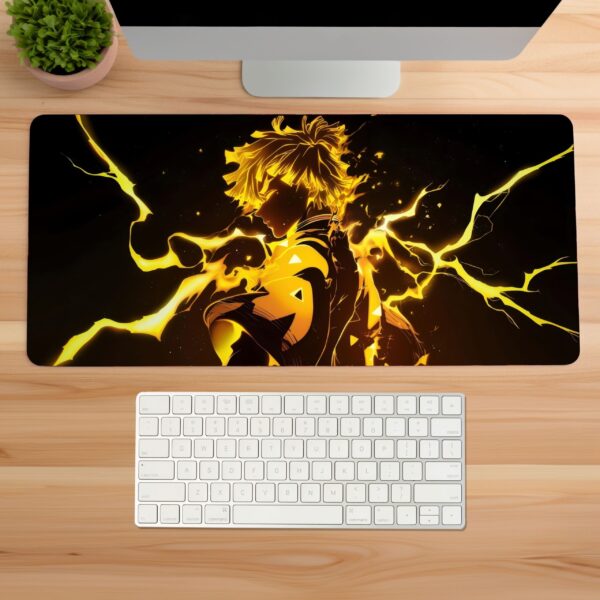 Zenitsu Agatsuma Desk Mat Gaming Mouse Pad