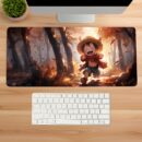 Chibi Luffy Desk Mat Gaming Mouse Pad