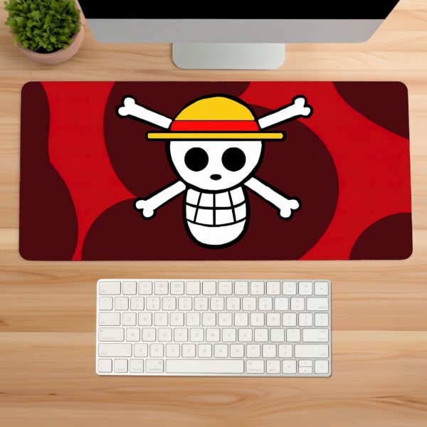 Straw Pirate Hat Desk Mat Gaming Mouse Pad