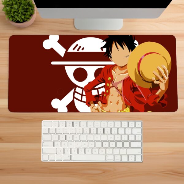 Luffy Red Desk Mat Gaming Mouse Pad