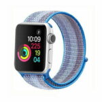 Blue Tri Color Nylon Strap for Apple Watch (42/44mm) 1