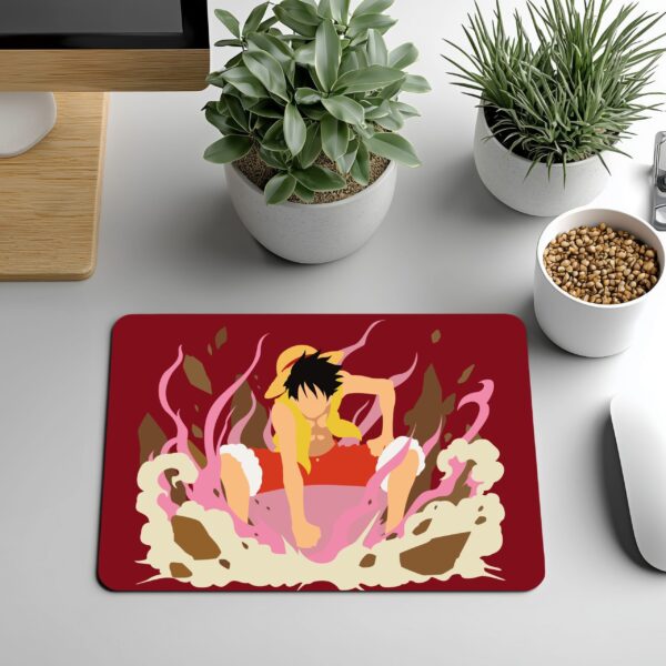 Shattered Pirate Red Desk Mat Gaming Mouse Pad