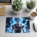 Electrified Strength Desk Mat Gaming Mouse Pad