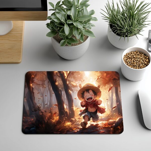 Chibi Luffy Desk Mat Gaming Mouse Pad