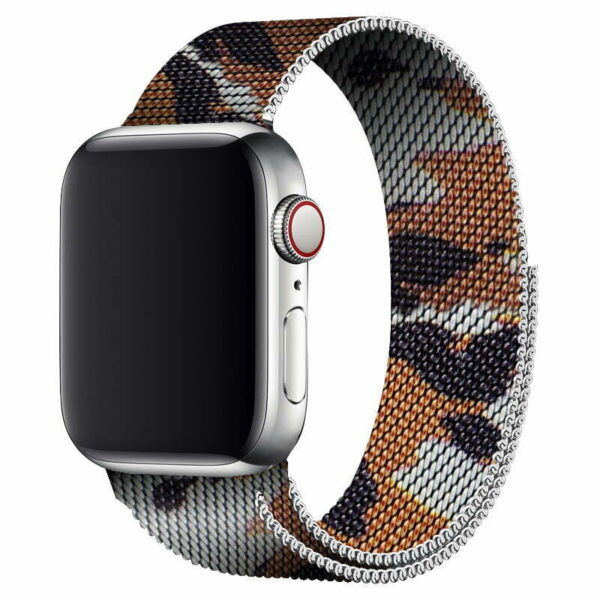 Camouflage Milanese Loop Strap For Apple Watch (42/44mm)