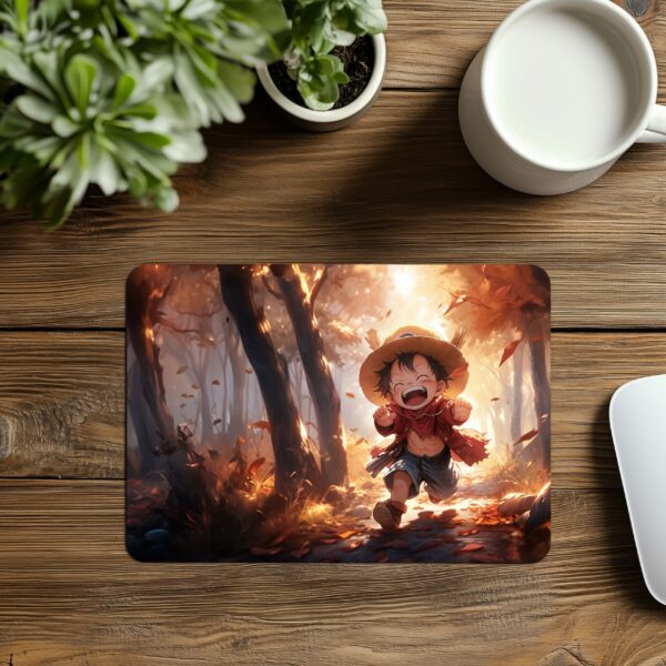 Chibi Luffy Desk Mat Gaming Mouse Pad