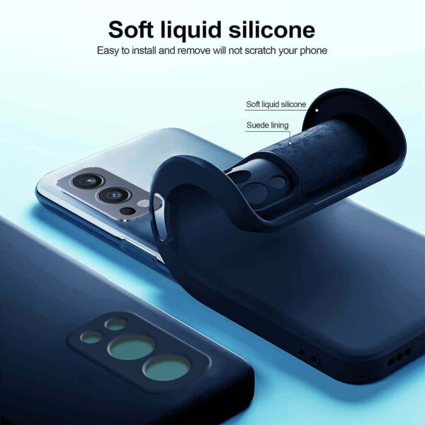 Liquid Silicone OnePlus Nord 2 5G Case