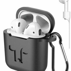 AirPods Protective Case Cover for Apple AirPods 2 - Black