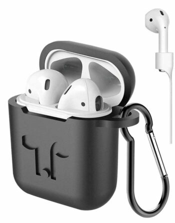 AirPods Protective Case Cover for Apple AirPods 2 - Black