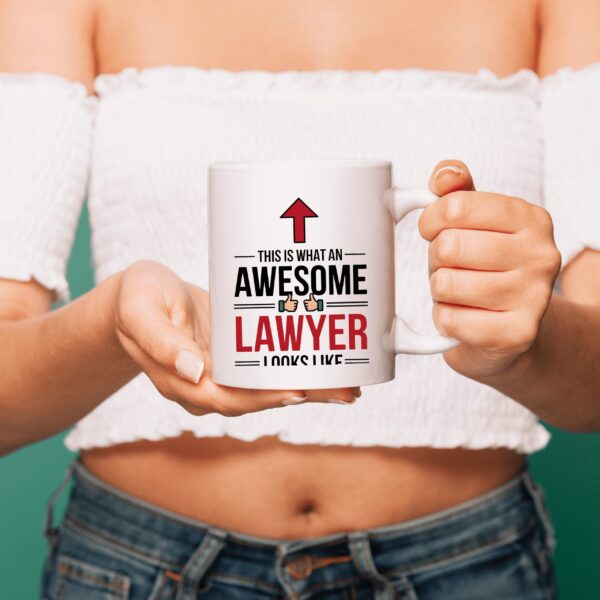 Awesome Lawyer Mug - 350 ML - Image 7