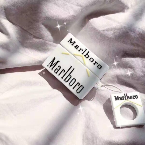 Marlboro Shaped Protective Case Cover for Apple AirPods Pro