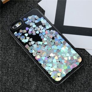 Dynamic Hearts Bling Sequin Case for iPhone