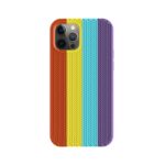 Braided Rainbow Silicon iPhone Case 1