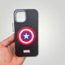 Captain America Shield Silicon iPhone Case