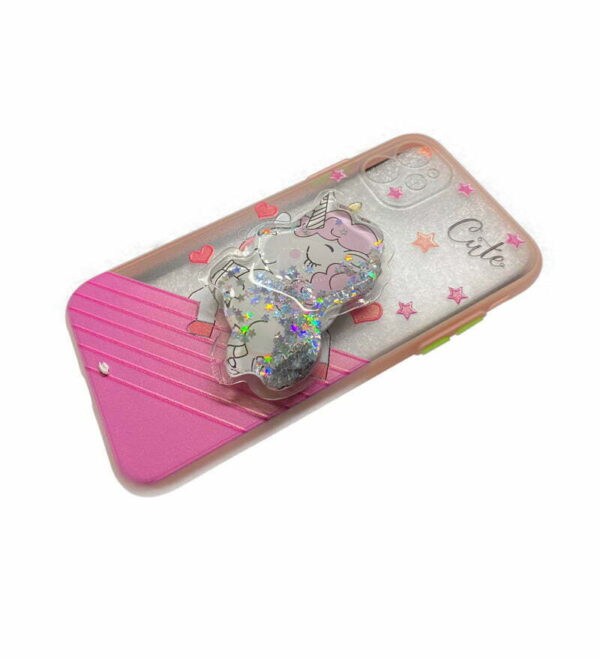 Dazzling Unicorn iPhone Case with PopSocket