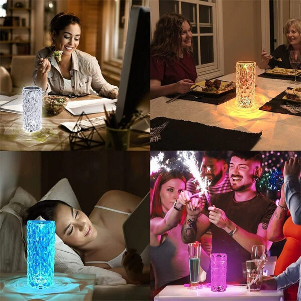 Diamond Magic Light Lamp 16 Color RGB Led Night Lights