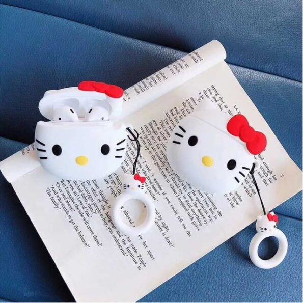 Cute Cat Protective Case Cover for Apple AirPods / AirPods 2