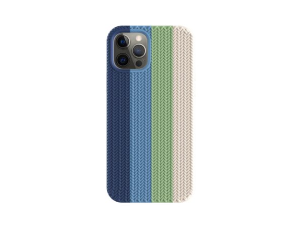 Braided Rainbow Silicon iPhone Case