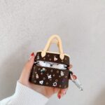 LV Dark Brown Case Cover for Apple AirPods 1