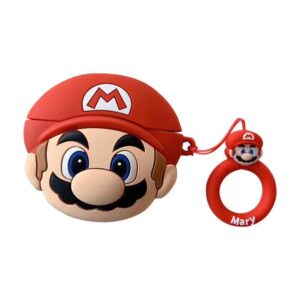 Mario 2D Protective Silicon Case For Apple AirPods 1/2