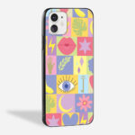 Pastel Mosaic Glass iPhone Case 1