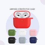 Plain Silicon Protective Case For Apple AirPods 3 1