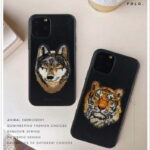 Santa Barbara Savanna Series Tiger & Wolf iPhone Case