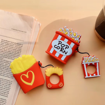 Popcorn & Fries Case Cover for Apple AirPods