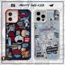 Rick and Morty Black iPhone Case