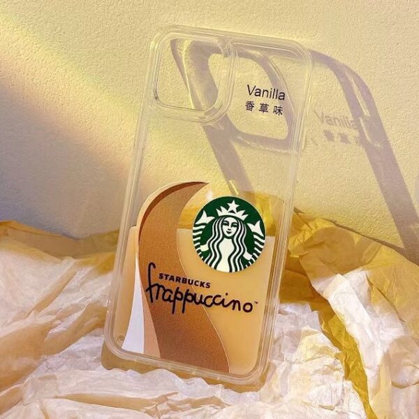 Starbucks Floating Coffee Liquid iPhone Case