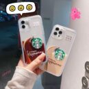 Starbucks Floating Coffee Liquid iPhone Case